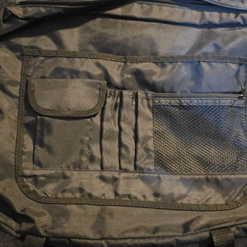 Black Men's Messenger Bag